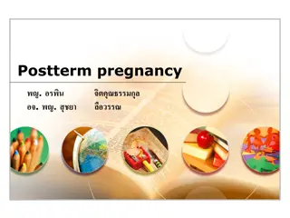 Postterm pregnancy