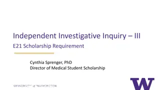 Independent Investigative Inquiry