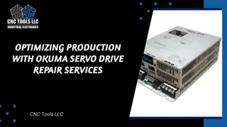 Expert Okuma Servo Drive Repair Services -CNC Tools LLC