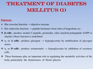 Treatment of diabetes