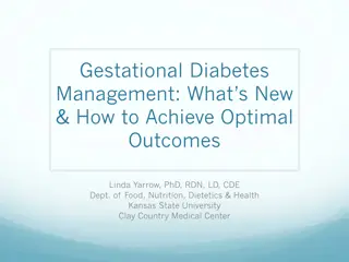 Gestational Diabetes