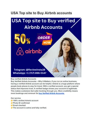 USA Top site to Buy Airbnb accounts uk usa