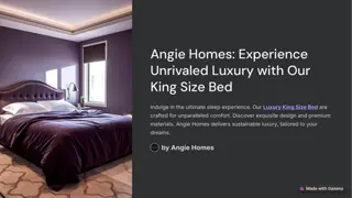 Experience Ultimate Comfort with a Luxury King Size Bed from Angie's Homes