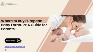 Where to Buy European Baby Formula A Guide for Parents