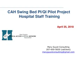 Hospital Staff Training - CAH Swing Bed Pilot Project