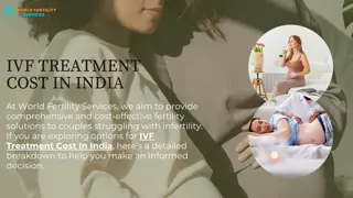 IVF Treatment Cost In India