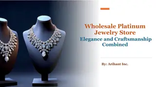 Wholesale Platinum Jewelry Store​: Elegance and Craftsmanship Combined