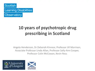 Psychotropic Drug Prescribing Trends in Intellectual Disabilities Population