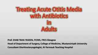 Antibiotic Treatment for Acute Otitis Media in Adults