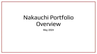 Nakauchi Portfolio