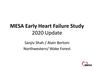 MESA Early Heart Failure Study