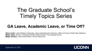 The Graduate Schools's Timely Topics Series