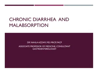 Chronic Diarrhea and Malabsorption Overview