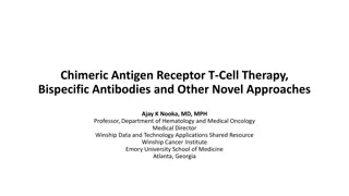 Chimeric Antigen Receptor T-Cell Therapy,  Bispecific Antibodies and Other Novel Approaches