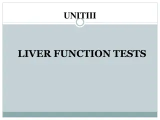 LIVER FUNCTION TESTS