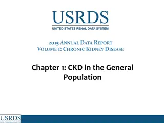 Chronic Kidney Disease Epidemiological Trends