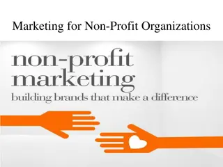 Marketing for Non-Profit Organizations