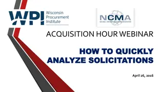 ACQUISITION HOUR WEBINAR