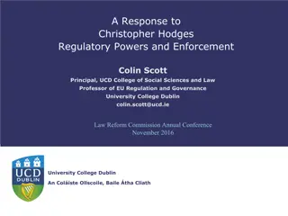 Responsive Regulation and Collaborative Governance Insights