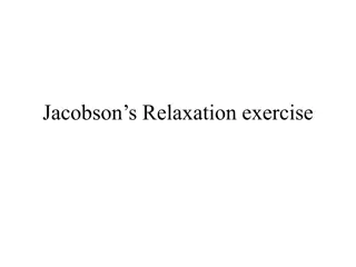 Jacobson’s Relaxation exercise