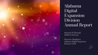 Alabama Digital Expansion Division Report