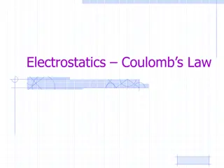 Introduction to Coulomb's Law in Electrostatics