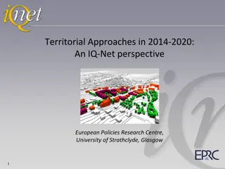 Territorial Approaches in 2014-2020:  An IQ-Net perspective