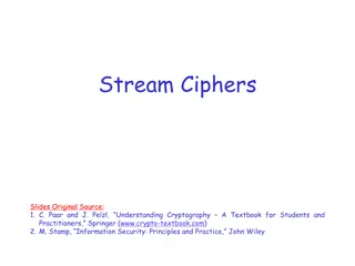 Stream Ciphers