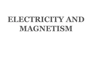 Electricity and Magnetism Overview