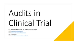 Audits in  Clinical Trial