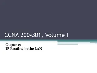 CCNA 200-301, Volume I