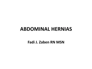 ABDOMINAL HERNIAS