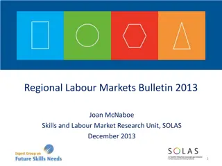 Regional Labour Markets Bulletin 2013