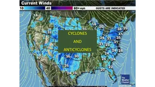 CYCLONES  AND ANTICYCLONES