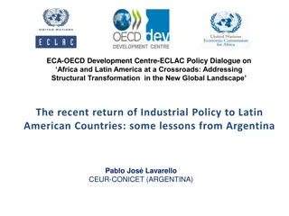 Lessons from Argentina's Recent Industrial Policy