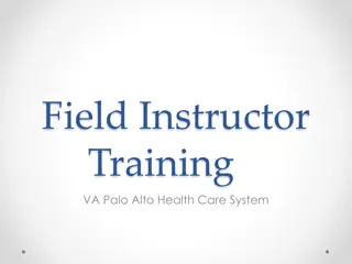 Field Instructor  Training