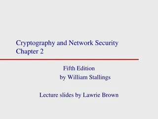 Symmetric Encryption and Basic Terminology