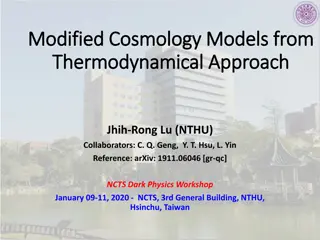 Modified Cosmology Models from Thermodynamical Approach