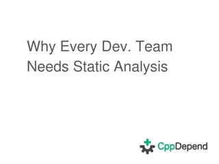 Why Every Dev Team Needs Static Analysis