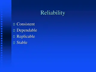 Reliability