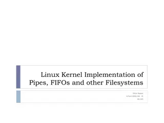 Linux Kernel Implementation of Pipes and FIFOs