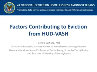 Factors Leading to HUD-VASH Eviction