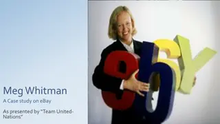 Case Study on eBay: Managing Growth Under Meg Whitman