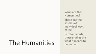 The Humanities