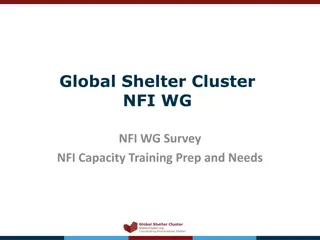 Global Shelter Cluster NFI WG