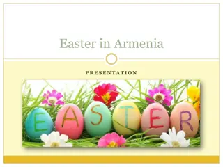 Easter in Armenia