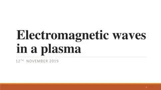 Electromagnetic Waves in a Plasma Study