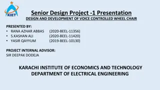 Senior Design Project -1 Presentation