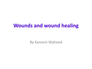 Wounds and wound healing