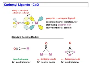 Carbonyl Ligands -